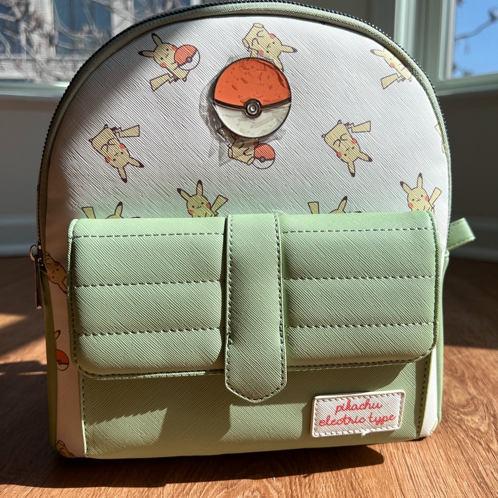 Pokémon 11” Mini Backpack - Pikachu Electric